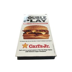 San Diego Padres A Season of Heroes 1998 VHS Carl's Jr Promo Tony Gwynn